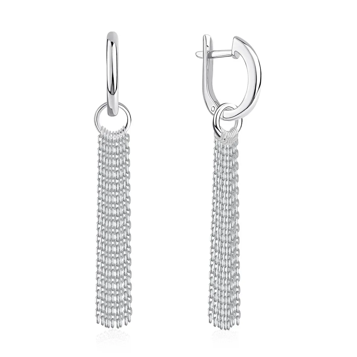Серьги из серебра