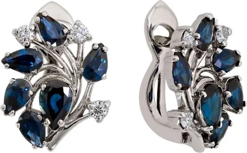 Серьги, Золото 585, 153221ю