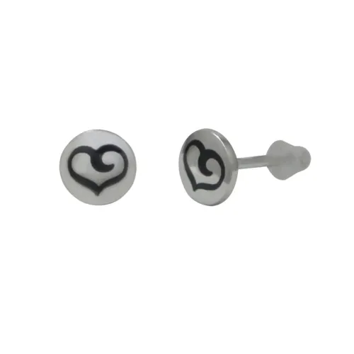 Серьги пусеты-гвоздики, Серебро 925, 10290006Г05