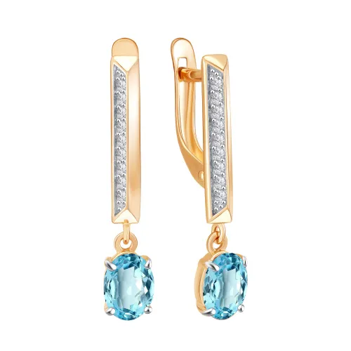 Серьги, Золото 585, 02-52-0427-04