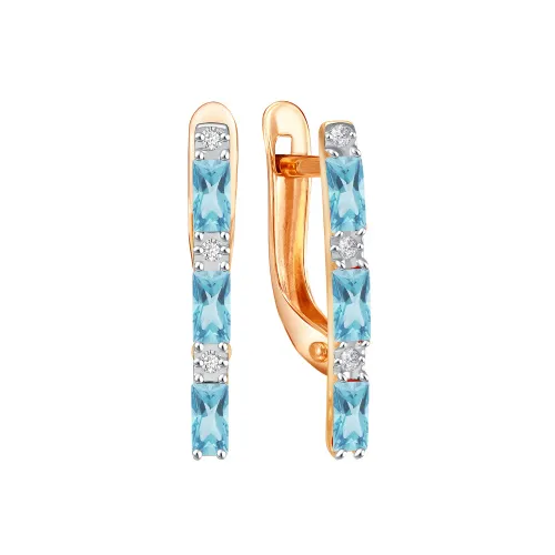 Серьги, Золото 585, 02-52-0471-04