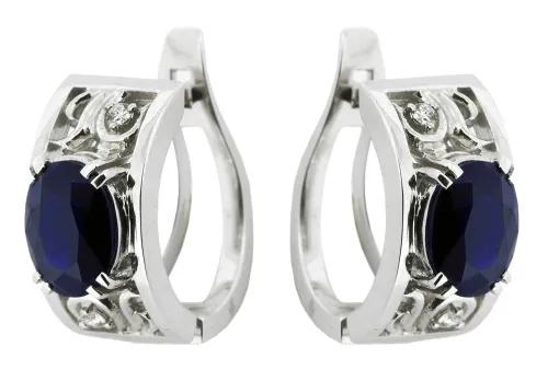 Серьги, Золото 585, 167321ю