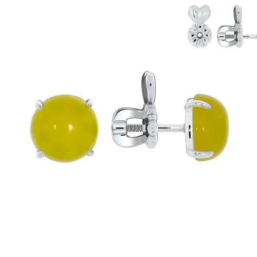 Серьги пусеты-гвоздики, Серебро 925, П340392680-50