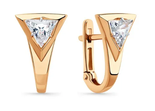 Серьги, Золото 585, 002-0972-0001-011